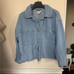 Light Blue Denim Jacket with Stud Detail large
Sincerely Jules Denim